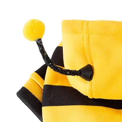 Short Sleeve Hooded Bee Costume - Image 2