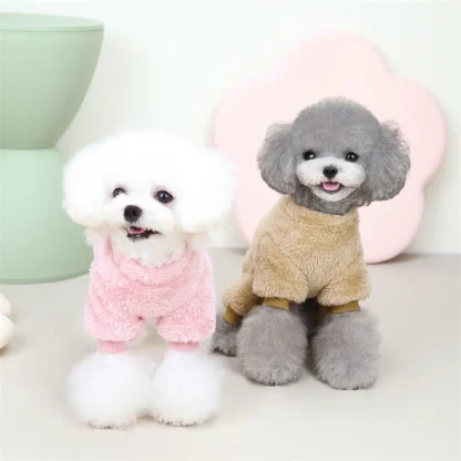Comfy Fleece Lined Pet Jumpsuit - Image 6