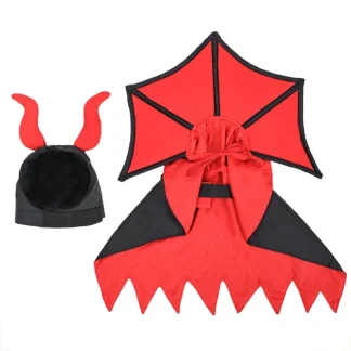 Spooky Pet Vampire Cloak for Halloween