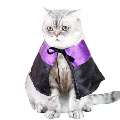 Adorable Witch Cape Pet Costume