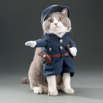 Funny Police Uniform with Mini Hands - Image 2