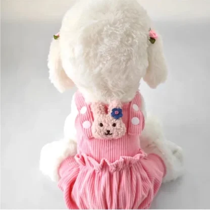 Sleeveless Jumpsuit with 3D Bunny Head - Image 2