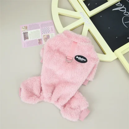 Comfy Fleece Lined Pet Jumpsuit - Image 9