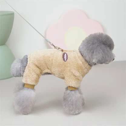 Comfy Fleece Lined Pet Jumpsuit - Image 5