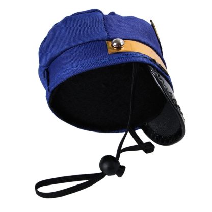Pet Captain Hat with Adjustable String - Image 5