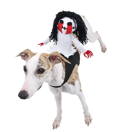 Riding Doll Pet Costume for Halloween - Image 3