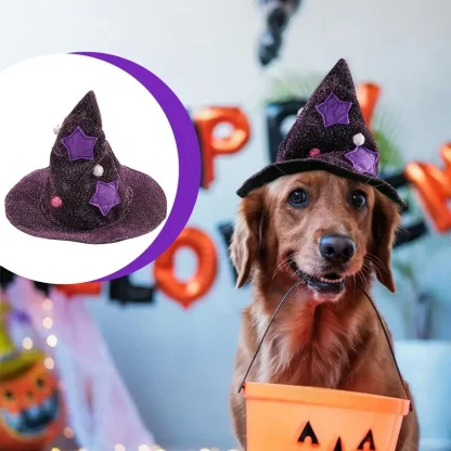 Witch Cloak Pet Halloween Costume - Image 7