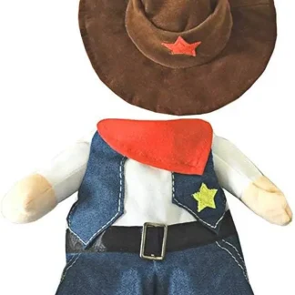 Funny Pet Cowboy Outfit with Hat