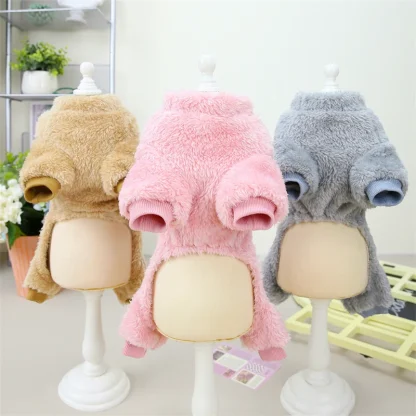 Comfy Fleece Lined Pet Jumpsuit - Image 12