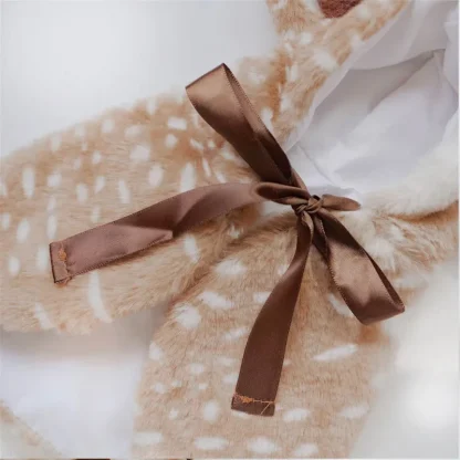Cute Elk Cloak Pet Custome with Antler - Image 4