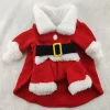 Christmas Santa Clothes with Collar