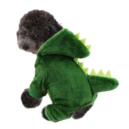 Warm Dinosaur Costume with Hood - Image 4