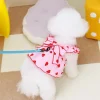 Bow Dress with Strawberry Pattern - Image 11
