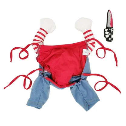 Funny Costume with Holding Knife Design - Image 7