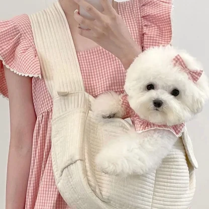 Pleated Solid Color Dress with Bow - Image 13