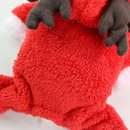 Cozy Fleece Elk Costumes with Antler - Image 7
