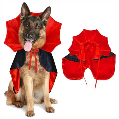 Vampire Cloak Halloween Pet Costumes - Image 9