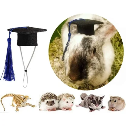 Pet Mini Bachelor Hat with Tassel - Image 7