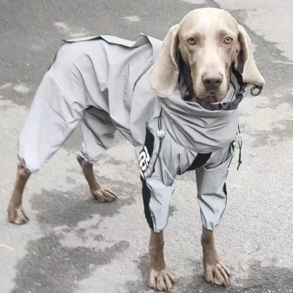 Reflective Jumpsuit with Waterproof Design - Image 4