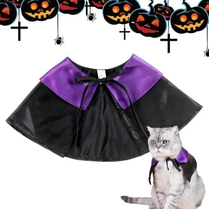 Adorable Witch Cape Pet Costume - Image 8