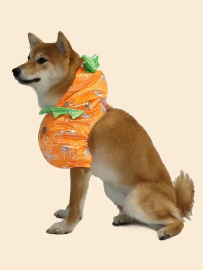 Halloween Pumpkin Costume for Pets - Image 3
