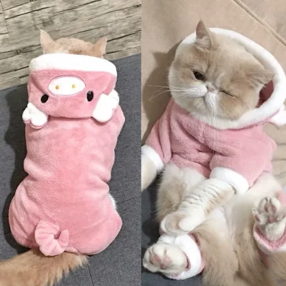 Funny Dinosaur Jumpsuit for Small Pets - Image 2