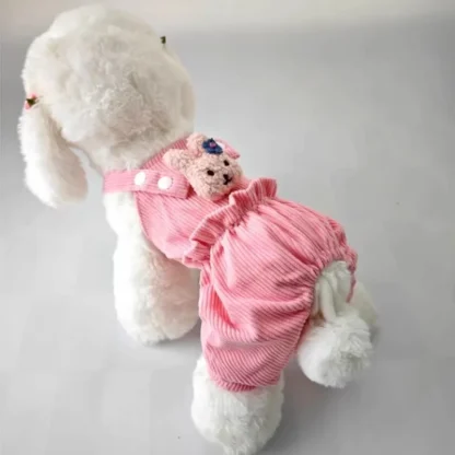 Sleeveless Jumpsuit with 3D Bunny Head